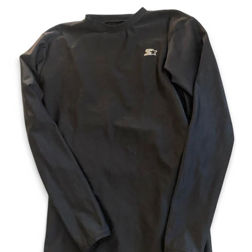 Starter Women's Black and Navy Shirt